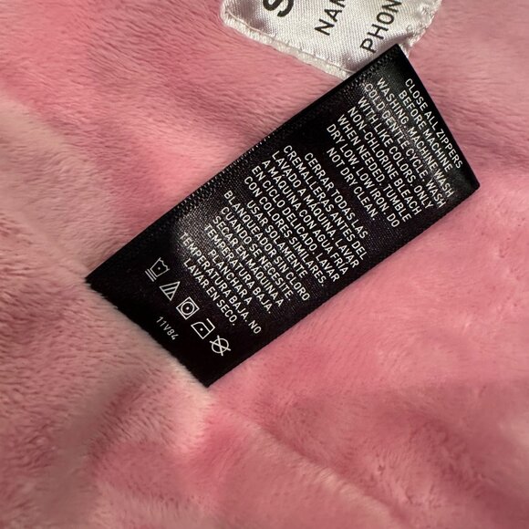 SWISSTECH GIRLS PINK PURPLE OMBRE PUFFER HOODED JACKET COAT LARGE 10/12 - Picture 7 of 9